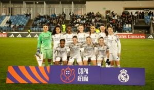 Real Madrid Femenino FC Barcelona Femeni Copa Del Reina Pitch Side Photos